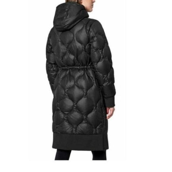 MONDETTA Women Quilted Down Parka 650 Fill Power--Black - Picture 2 of 5